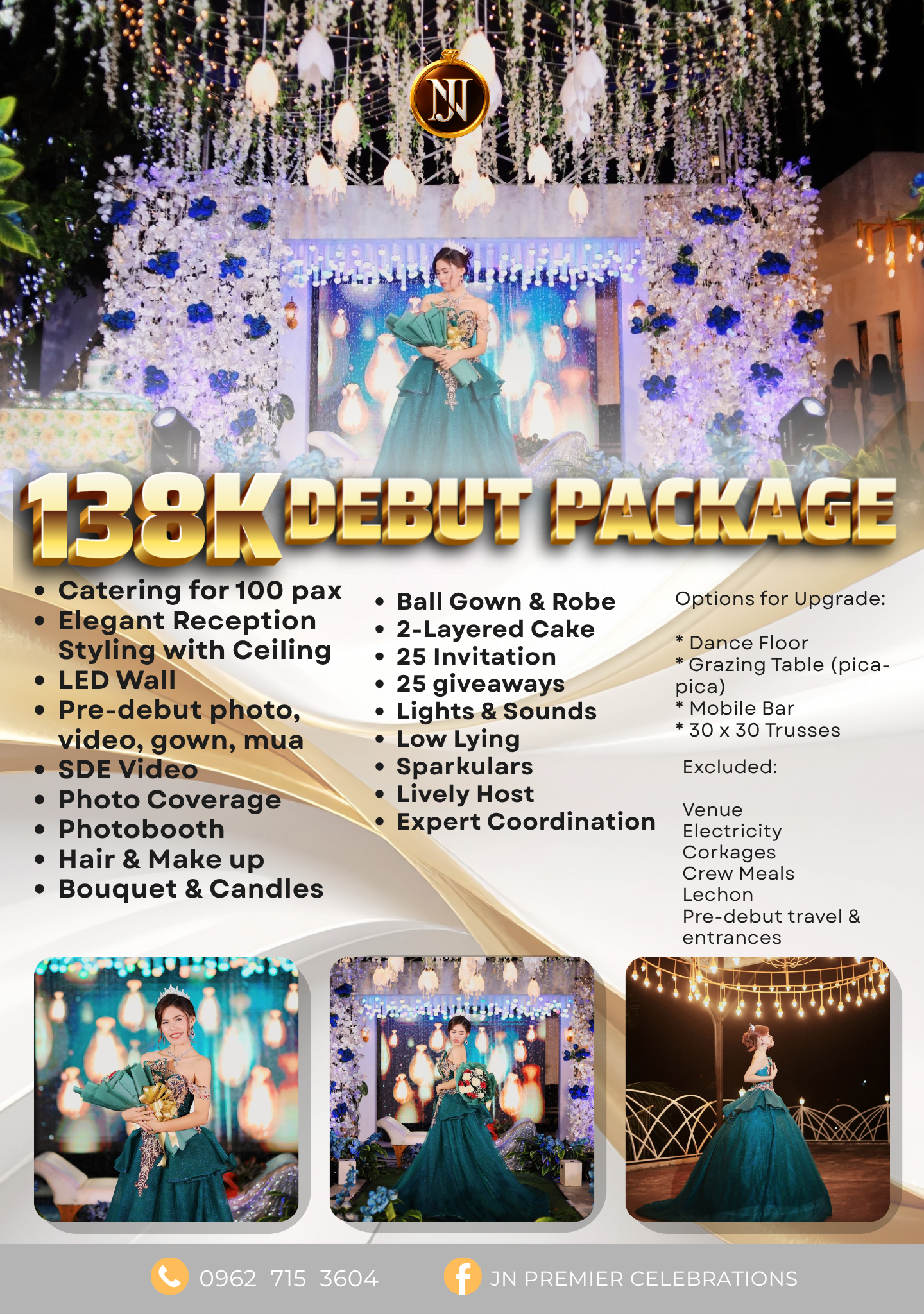 138K Debut package brochure