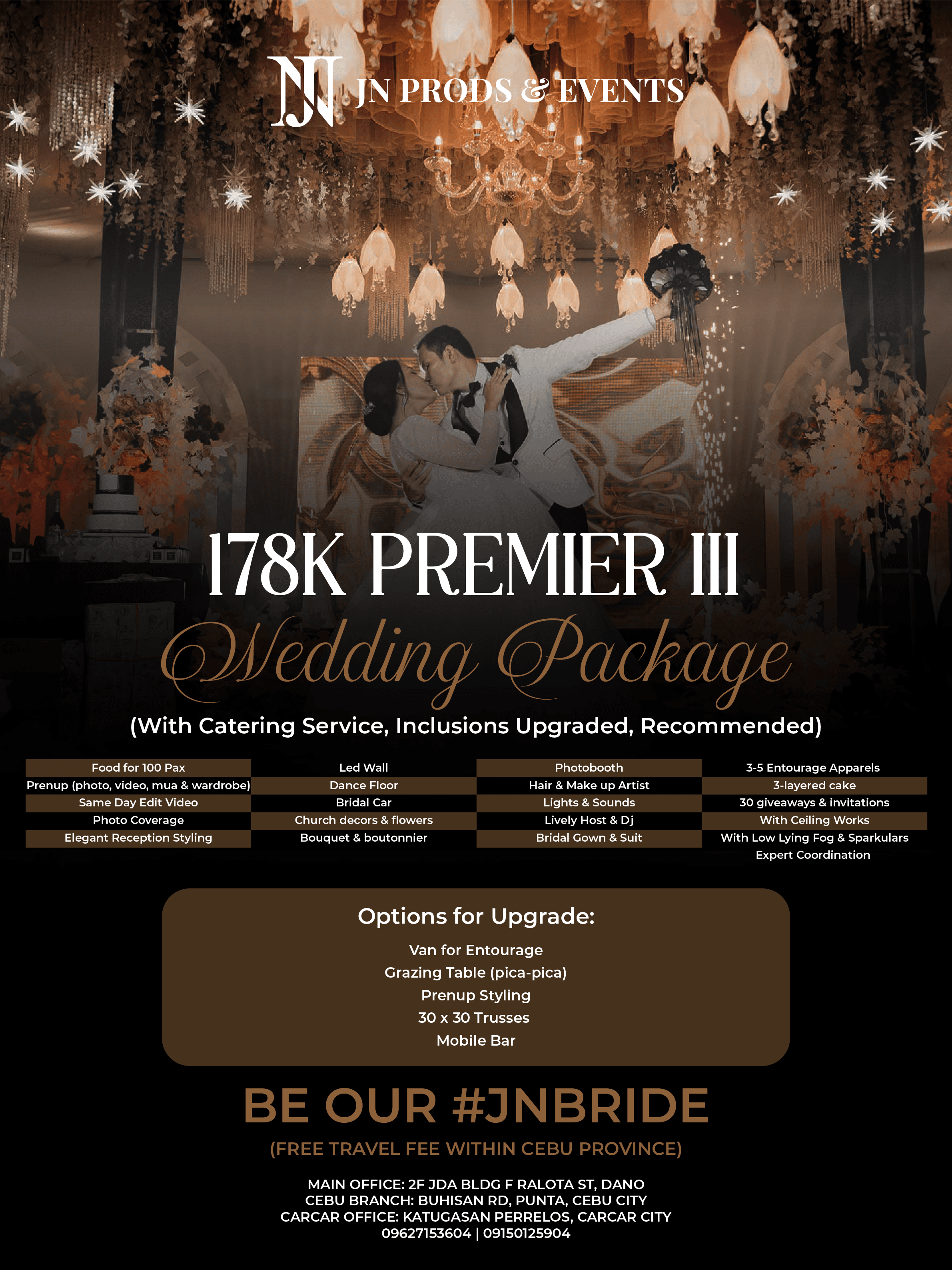 Premier III package brochure
